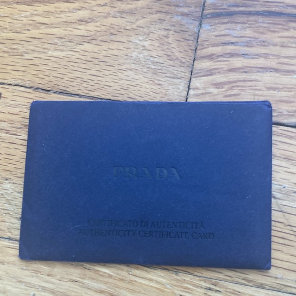 Prada Leather Small Tote Bag with Authenticity Card - Picture 14 of 16